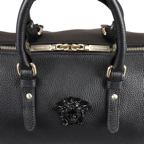 versace black bags|Versace purses black bronze.